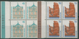 Bund 1990 SWK Bogennummer 1468/69 4er-Block Bg.-Nr. Postfrisch - Unused Stamps