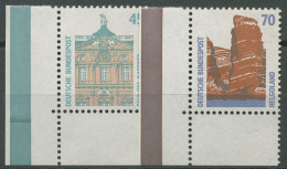 Bund 1990 Sehenswürdigkeiten SWK 1468/69 Ecke 3 Postfrisch - Unused Stamps