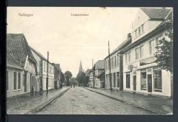 AK Sulingen LK Diepholz 1914 Langestrasse, Bahnpoststempel (PK0348 - Other & Unclassified