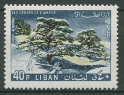 Libanon 1965 Pflanzen Bäume Zedern 914 Postfrisch - Lebanon