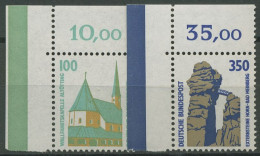 Bund 1989 Sehenswürdigkeiten SWK 1406/07 Ecke 1 Postfrisch - Neufs