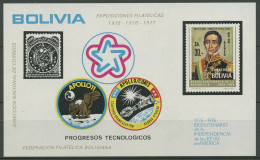 Bolivien 1975 Jahresereignisse, Raumfahrt Block 60 Postfrisch (C63373) - Bolivie