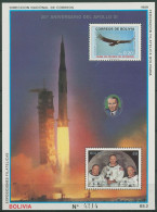 Bolivien 1989 Raumfahrt Apollo 11 Block 183 Postfrisch (C63380) - Bolivia