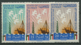 Kuwait 1965 Nationalfeiertag Scheich Abdullah As-Salim Schiff 260/62 Postfrisch - Koweït