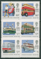 Hongkong 1991 Öffentliches Transportwesen Bahn Boot Bus 615/20 Postfrisch - Neufs