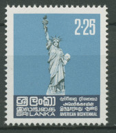 Sri Lanka 1976 Unabhängigkeit USA Freiheitsstatue 462 Postfrisch - Sri Lanka (Ceylan) (1948-...)