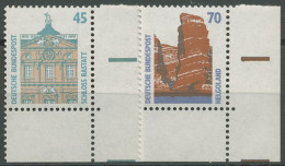 Bund 1990 Sehenswürdigkeiten SWK 1468/69 Ecke 4 Postfrisch - Unused Stamps