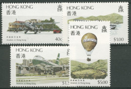 Hongkong 1984 Luftfahrt In Hongkong Flugboot Boeing 423/26 Postfrisch - Ungebraucht