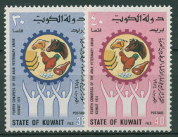 Kuwait 1974 Veterinärunion Tiermedizin 615/16 Postfrisch - Kuwait