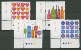 Hongkong 2006 Grußmarken Herzen Blüten 1383/86 Postfrisch - Unused Stamps