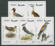 Syrien 2003 Tiere Vögel Kiebitz Ente 2141/45 Postfrisch - Syrie