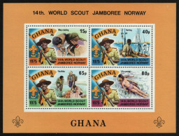 Ghana 1976 - Mi-Nr. Block 62 A ** - MNH - Pfadfinder / Scouts - Ghana (1957-...)