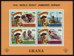 Ghana 1976 - Mi-Nr. Block 64 A ** - MNH - Pfadfinder / Scouts - Ghana (1957-...)