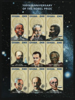 Ghana 1995 - Mi-Nr. 2265-2273 ** - MNH - Nobelpreisträger - Ghana (1957-...)