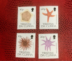 TRISTAN DA CUNHA HELENA 1990 4v Neuf MNH **  Mi 489 / 492 MarIne Life Pez Fish Peixe Fisch Pesce Poisson HELENE - Maritiem Leven