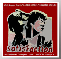 SUPER PIN'S "MUSIQUE, GROUPE LES Rollings STONES Chantent "SATISFACTION" Avec Mick JAGGER Signé CORNER - Musik