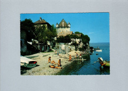 Yvoire (74) : Les Bords Du Lac Léman Et Le Chateau - Yvoire