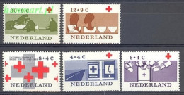 Netherlands 1963 Mi 801-805 MNH  (ZE3 NTH801-805) - Erste Hilfe