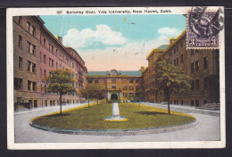 USA - Berkley Oval Yale University New Haven Connecticut Posted 1928 - New Haven