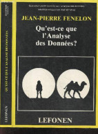 Qu'est-ce Que L'analyse Des Données? - Exposé Accessible Aux Non-mathématiciens - Operation Porte Ouverte Sur L'analyse  - Zonder Classificatie