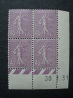 France 1931 - Type Semeuse Lignée ( 45cts ) - MNH** - 1930-1939