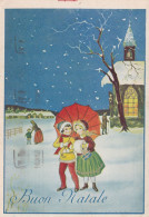 Italy - Buon Natale / Christmas Greetings PC Posted 1941 In Modena - Sonstige & Ohne Zuordnung