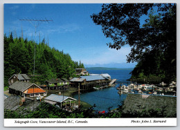 Canada : Telegraph Cove, Vancouver Island BC, Postcard C1992 - Vancouver
