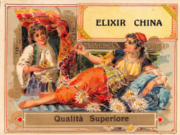 12822 "ELIXIR CHINA - QUALITA' SUPERIORE" ETICH. ORIG. - Alkohole & Spirituosen