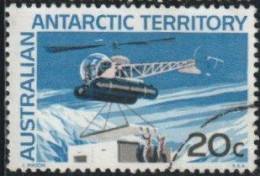 Territoire Antarctique Australien 1966 Yv. N°15 - Hélicoptère - Oblitéré - Gebraucht