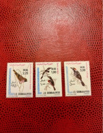 Somalie 1980 3v Neuf MNH ** Mi 294A 296A YT 235 237 Pájaro Bird Pássaro Vogel Ucello Oiseau Somalia - Papageien