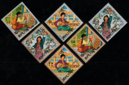 1967 Bhutan Guides Set MNH** Tra166 - Bhutan