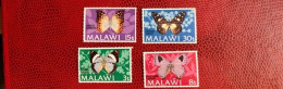 MALAWI 1973 4v Neuf MNH ** YT 195 / 198 Mariposa Butterfly Borboleta Schmetterlinge Farfalla - Schmetterlinge