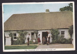 Ireland - Irish Homestead With Traditional Thatched Roof Posted 1961 - Other & Unclassified