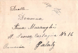 1630 01 ROMANIA BUCARESTI TO GALATI - POSTMARK ABONATI-VA LA RADIO - Briefe U. Dokumente