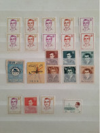 Iran Stamps Lot Shah Era Mint Selection - Iran