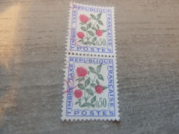 Fleurs Des Champs - Trèfle - 50c. - Yt Taxe 101 - Outremer, Vert Et Rouge - Double Oblitérés - Année 1964 - - Sonstige & Ohne Zuordnung