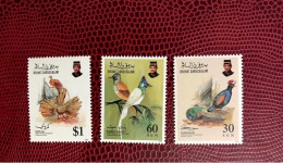 BRUNEI 1992 3v Neuf MNH ** Mi 459 / 461 Pájaro Bird Pássaro Vogel Ucello Oiseau BRASIL BRAZIL BRAZILIEN - Papegaaien, Parkieten