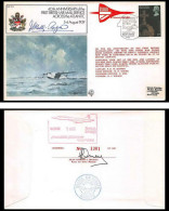 1049 Concorde Lettre Aviation Airmail Cover Luftpost Grande Bretagne Great Britain 1979 Signé (signed) - Concorde