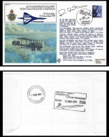 1048 Concorde Lettre Airmail Cover Luftpost Grande Bretagne Great Britain 1979 England To Australia Signé (signed) - Concorde