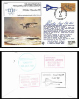 0811 Airmail Concorde Lettre (cover) Signé (signed) Canada First Flight New York Londo 20/10/1981 - Concorde