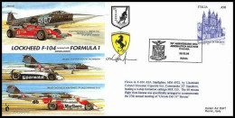 0800 Voiture (Cars) Lettre (cover) Signé (autograph) Italie (italy) Italia Prancing Horse Ferrari 28/3/1998 Aeronautica - Cars