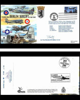 0797 Lettre Aviation Airmail Cover Luftpost Signé Signed Usa Berlin Air Lift 12/5/1999 - Flugzeuge