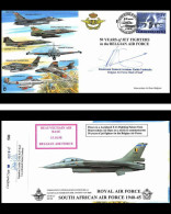 0775 Lettre Aviation Airmail Cover Luftpost Signé Signed Belgique 50 Years Of Jet Fighters Belgian Air Force 27/3/1999 - Flugzeuge