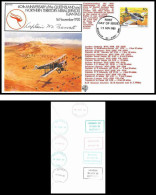 0744 Lettre Airmail Cover Luftpost Signé Signed Australie Australia Queensland Aerial Services Qantas 19/11/1980 - Flugzeuge