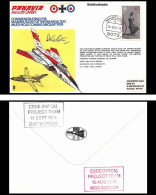 0710 Lettre Aviation Airmail Cover Luftpost Signé Signed Allemagne Germany Maiden Panavia 14/8/1974  - Vliegtuigen