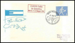 0701 Poste Aérienne Ballonfahrer - Suisse 27/6/1967 - Vliegtuigen