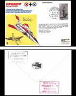 0709 Lettre Aviation Airmail Cover Luftpost Signé Signed Allemagne Germany Maiden Flight Panavia 14/8/1974 - Vliegtuigen