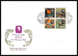 0414 Concorde Belize Rowland Hill 1979 Fdc (premier Jour) Poste Aérienne Airmail Cover Luftpost - Concorde