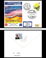 0296 Concorde Paris Casablanca Maroc 7/9/1976 Lettre Vol Commercial Special FlightAirmail Cover Luftpost - Concorde