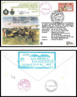 1112 Lettre Airmail War Cover Allemagne (germany Bund) Kohln Folkenstone 1979 - Airplanes